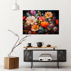 BLOOMING WILDERNESS Peel and Stick Horizontal Poster