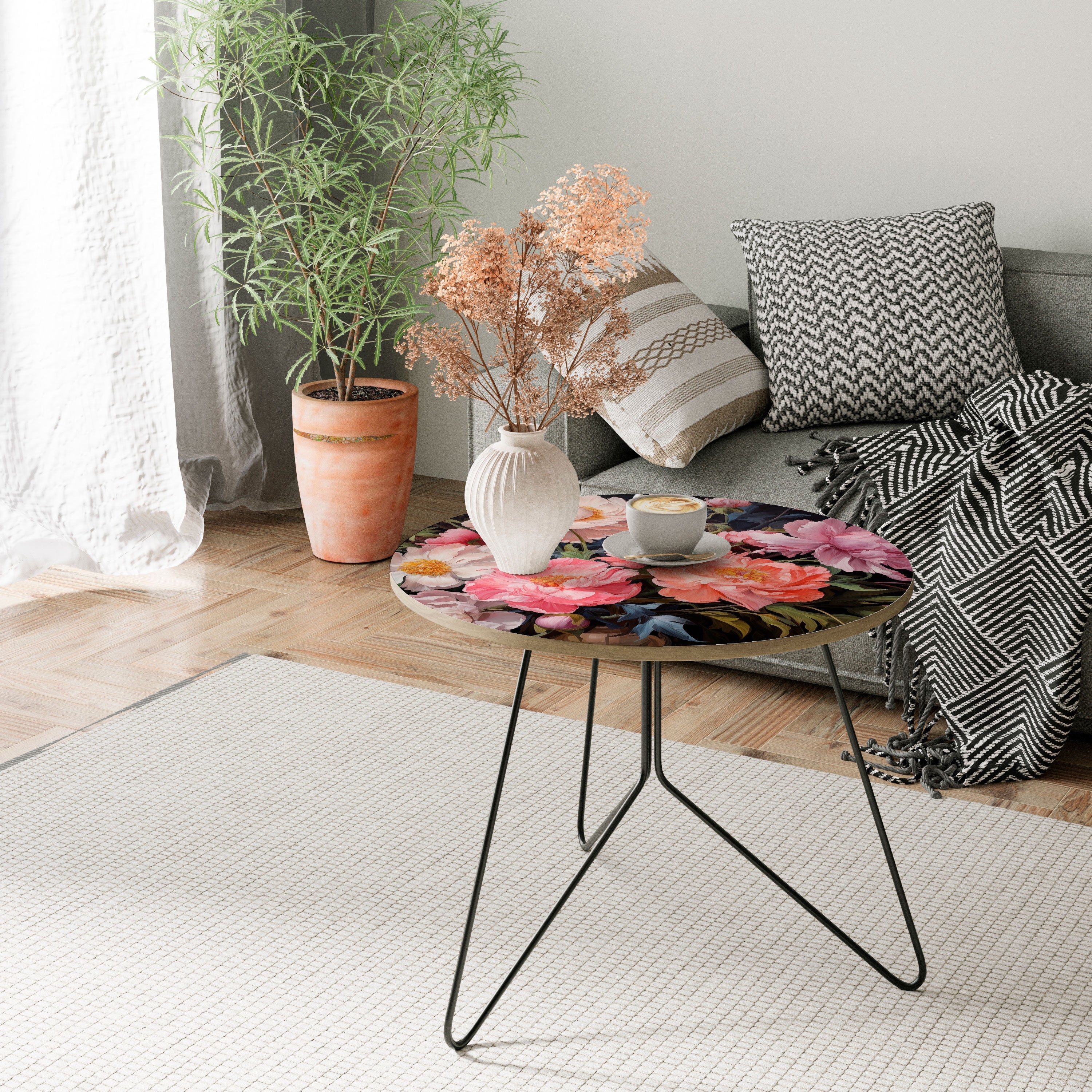 PEONIES BLOSSOM Coffee Table 69