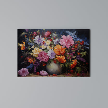 EUPHORIC BOUQUET Horizontal Canvas Print