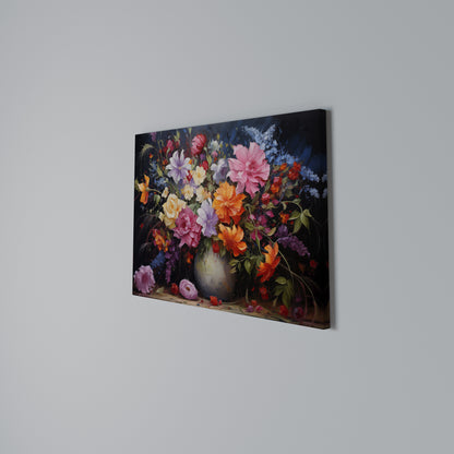 EUPHORIC BOUQUET Horizontal Canvas Print