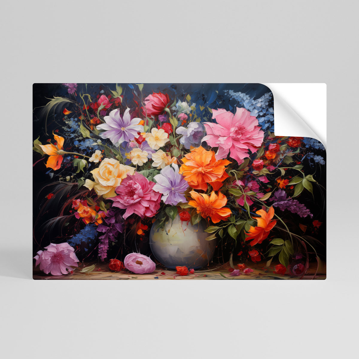 EUPHORIC BOUQUET Póster Autocolante Horizontal