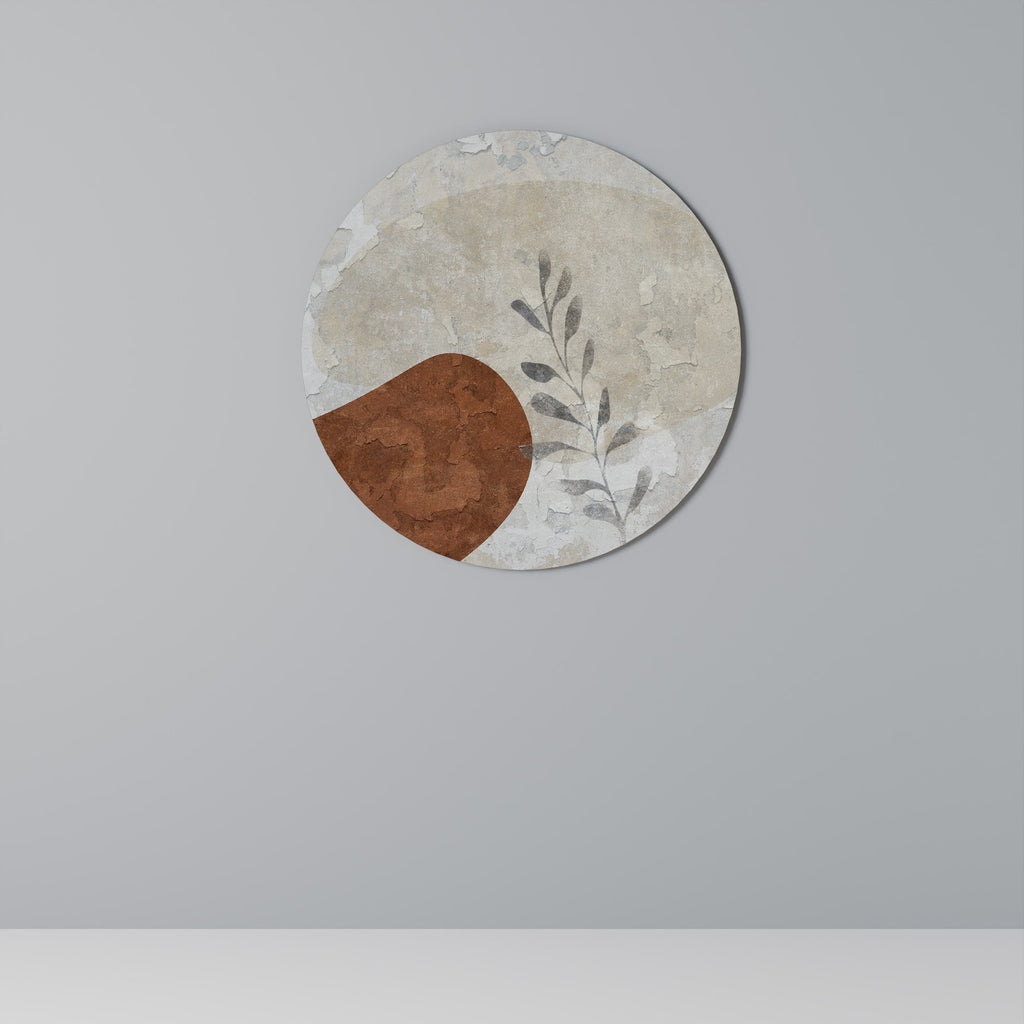 SINGLE SPRIG Quadro Redondo Decorativo