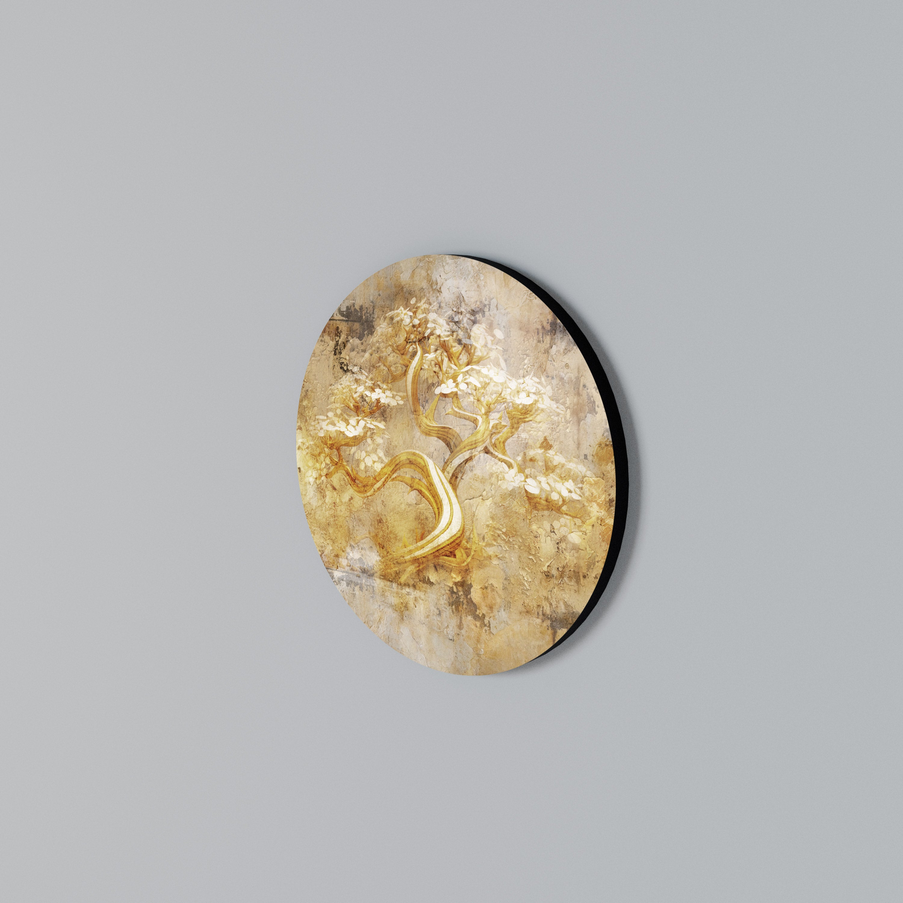 TREE OF WHISPERS Arte de Parede Redonda