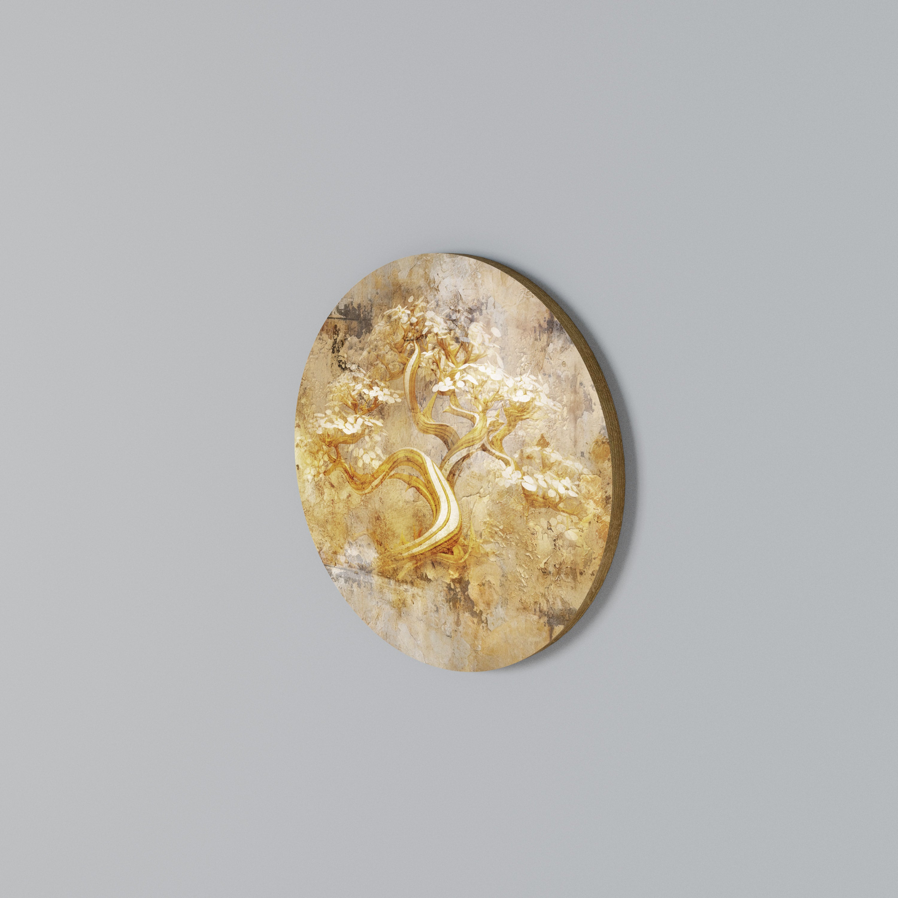 TREE OF WHISPERS Arte de Parede Redonda