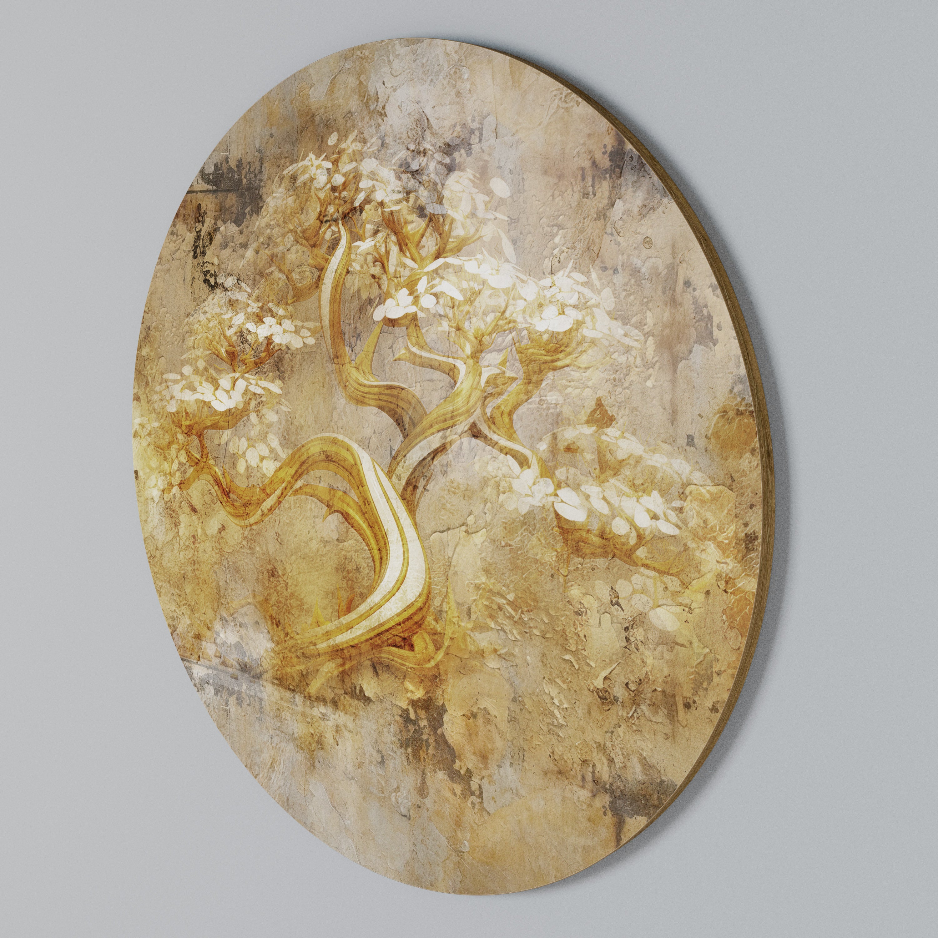 TREE OF WHISPERS Arte de Parede Redonda