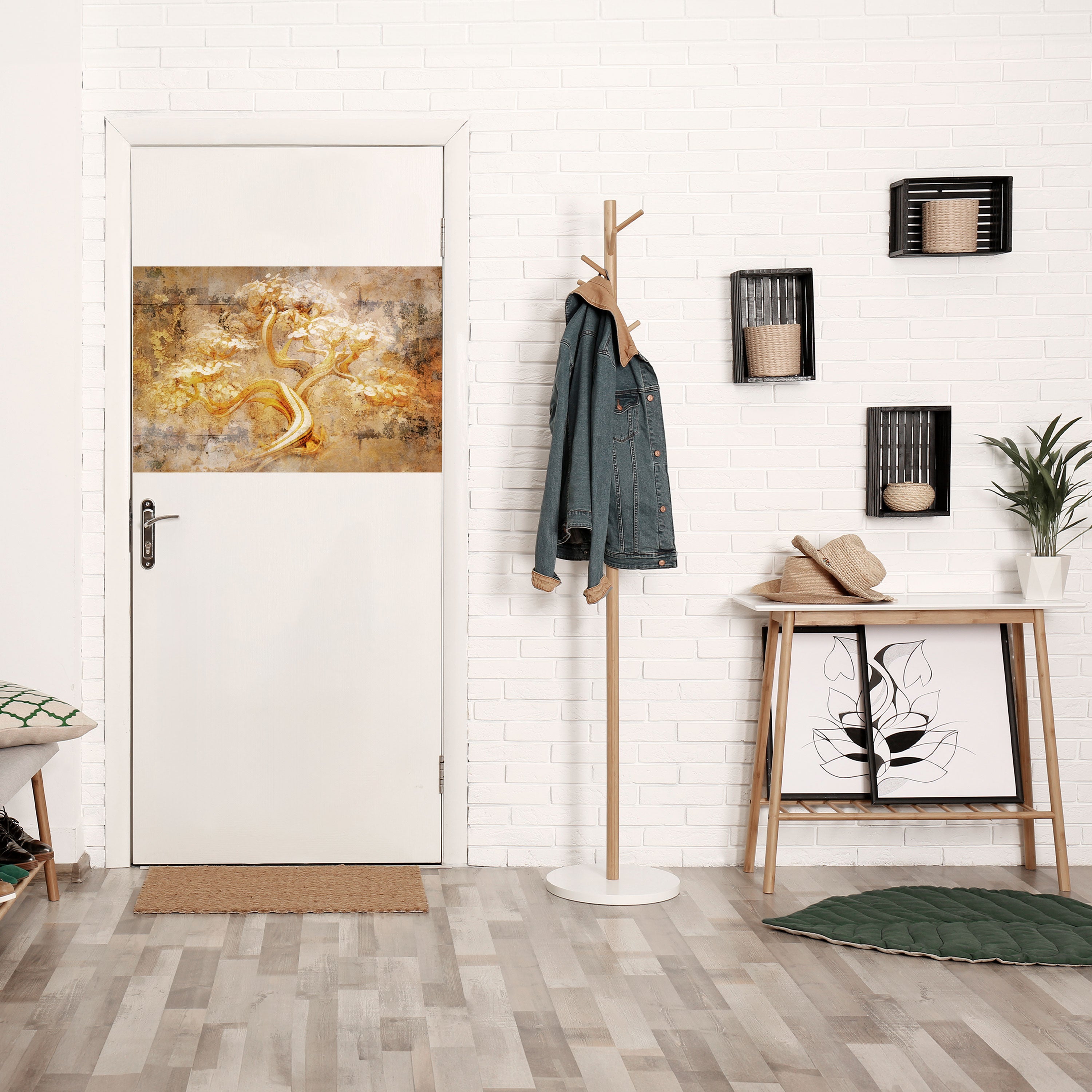 TREE OF WHISPERS Peel and Stick Horizontal Poster