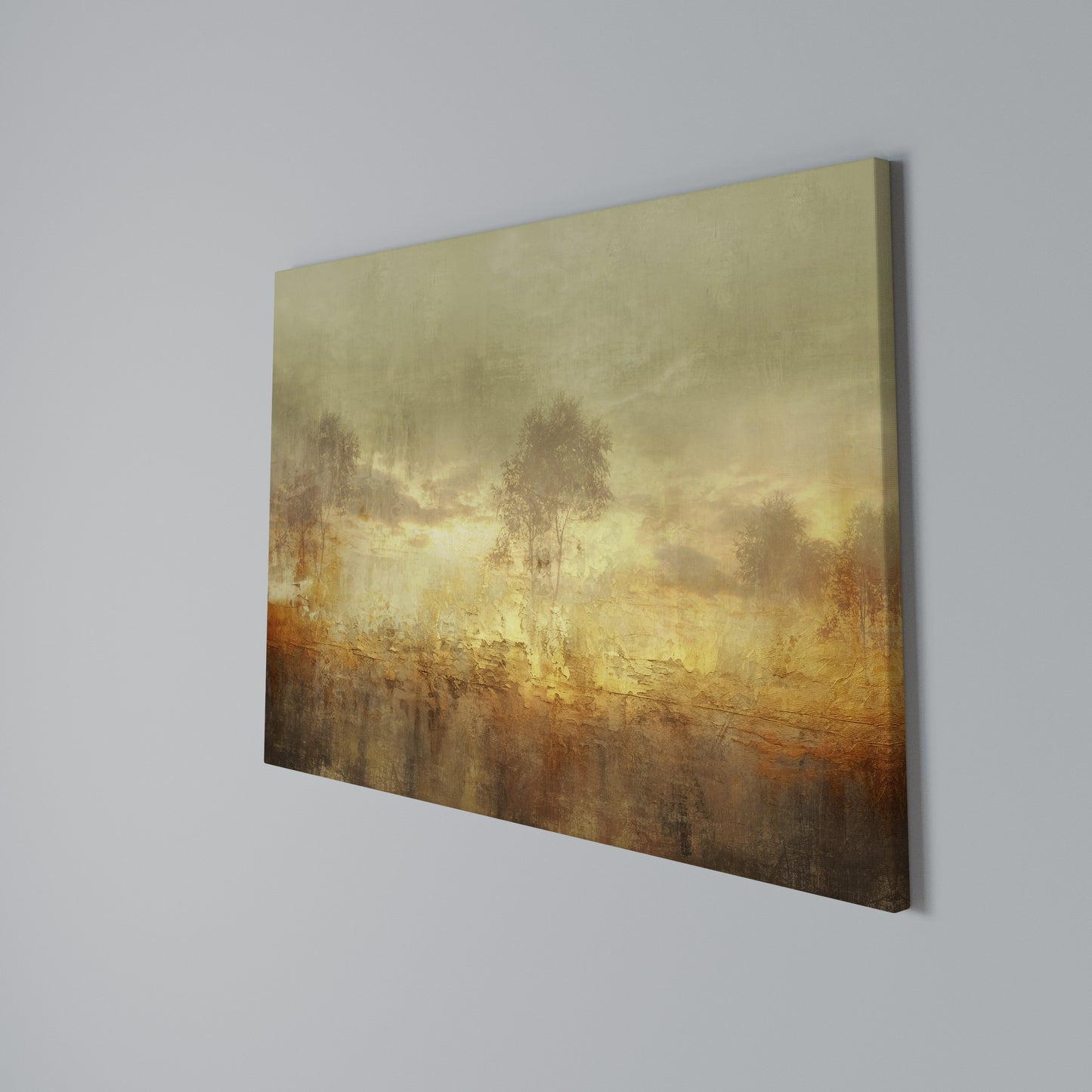 AMBER DREAMSCAPE Horizontal Canvas Print