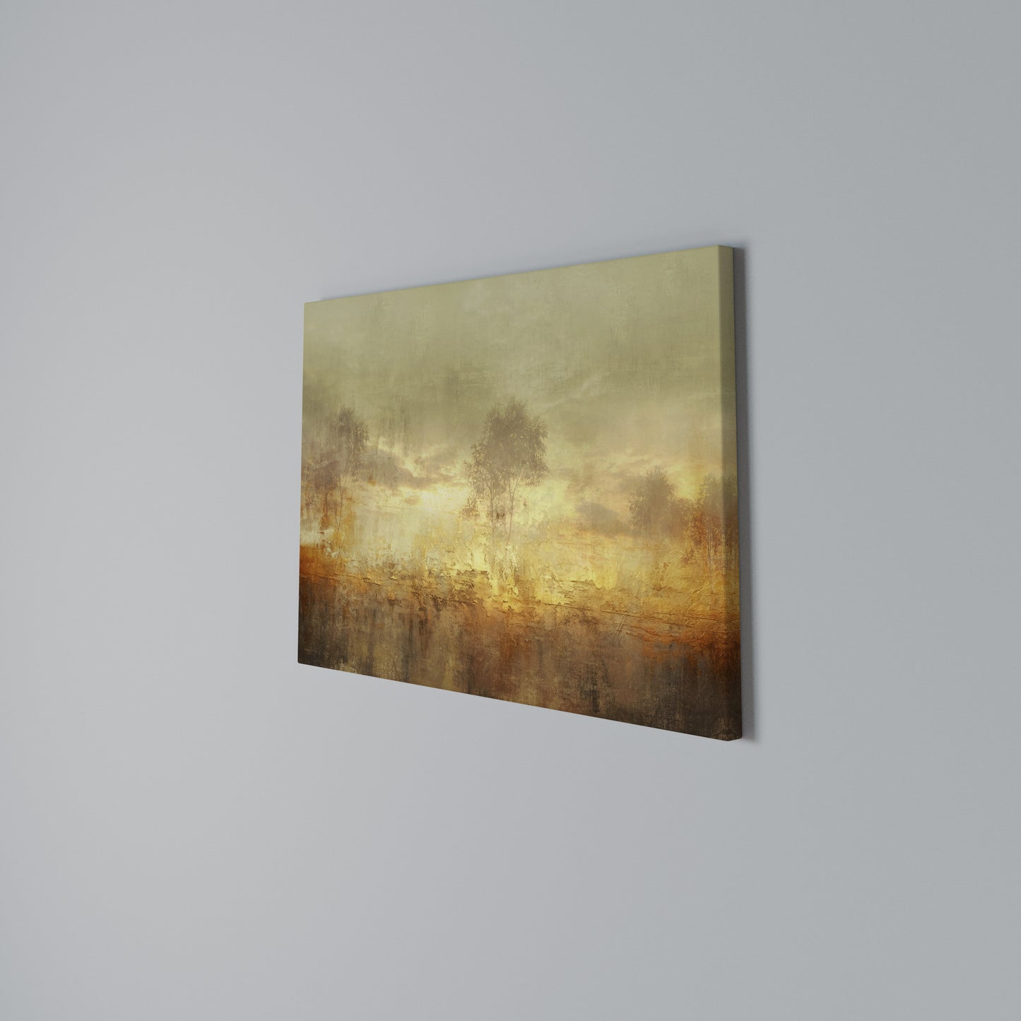 AMBER DREAMSCAPE Horizontal Canvas Print