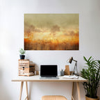 AMBER DREAMSCAPE Poster Horizontal Autocolante