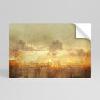 AMBER DREAMSCAPE Poster Horizontal Autocolante