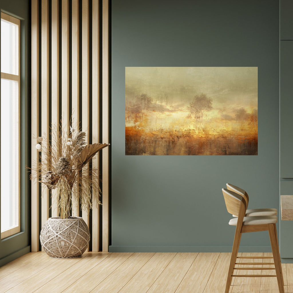 AMBER DREAMSCAPE Poster Horizontal Autocolante