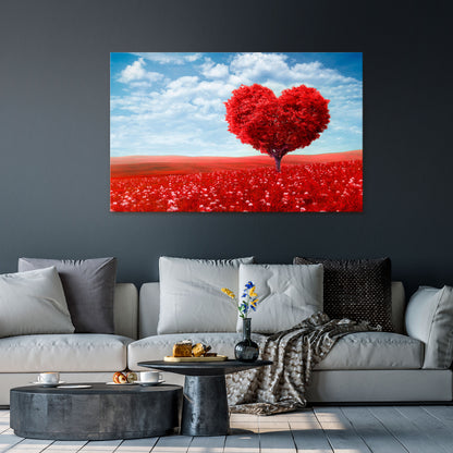 LOVE’S EMBRACE Horizontal Canvas Print