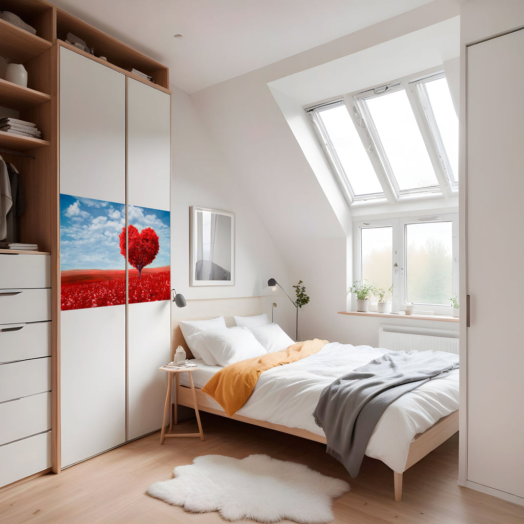 LOVE’S EMBRACE Poster Horizontal Autocolante