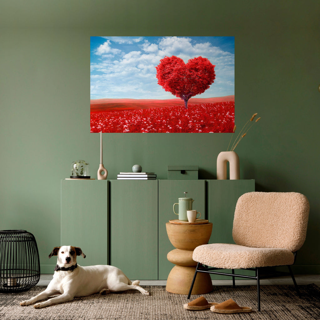 LOVE’S EMBRACE Poster Horizontal Autocolante