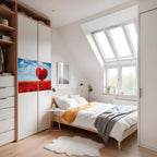 LOVE’S EMBRACE Poster Horizontal Autocolante