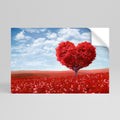 LOVE’S EMBRACE Póster Autocolante Horizontal