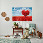 LOVE’S EMBRACE Poster Horizontal Autocolante