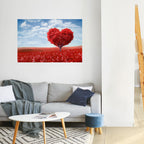 LOVE’S EMBRACE Poster Horizontal Autocolante