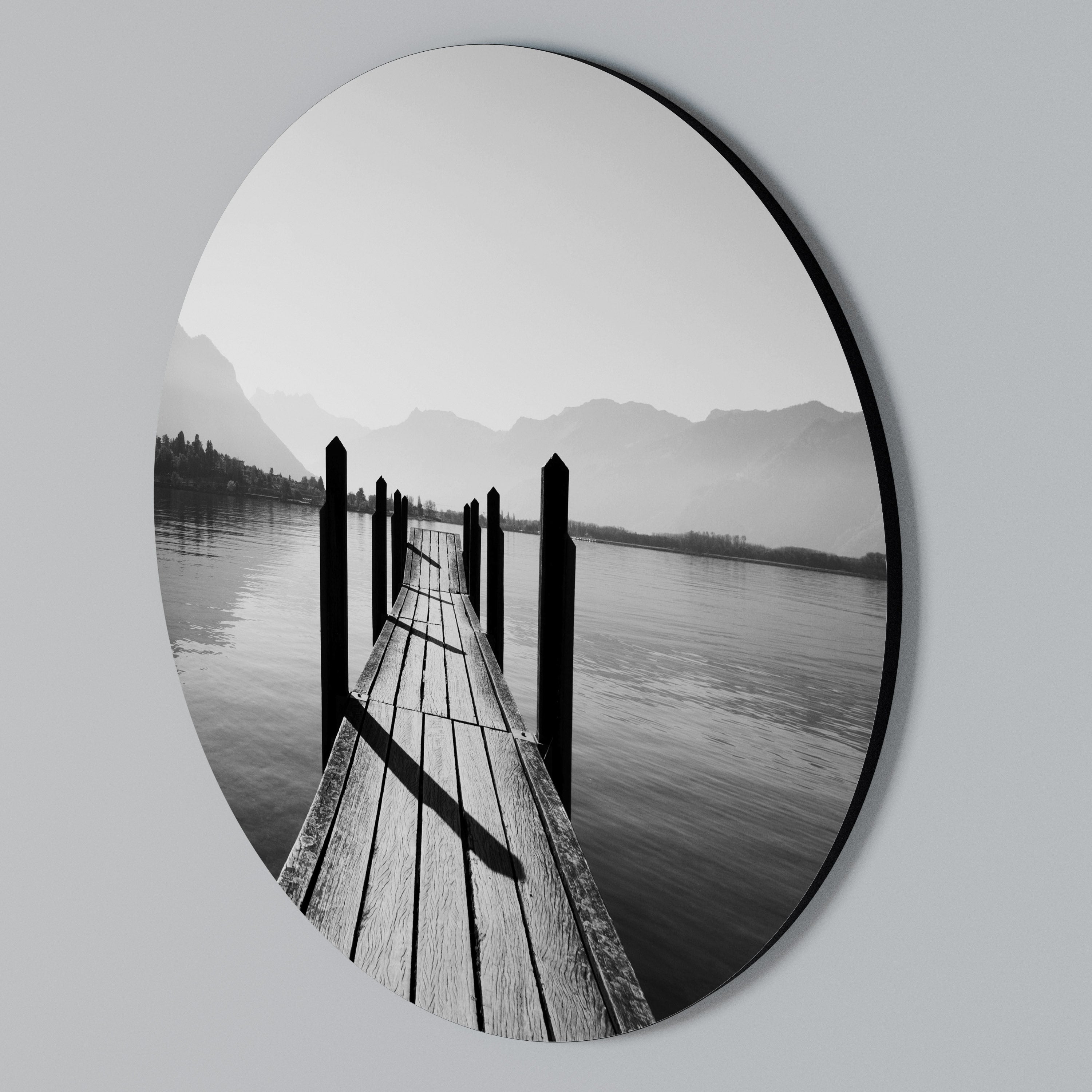 WALK INTO THE DEEP Arte de Parede Redonda