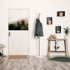 MISTY HIGHLANDS Peel and Stick Horizontal Poster