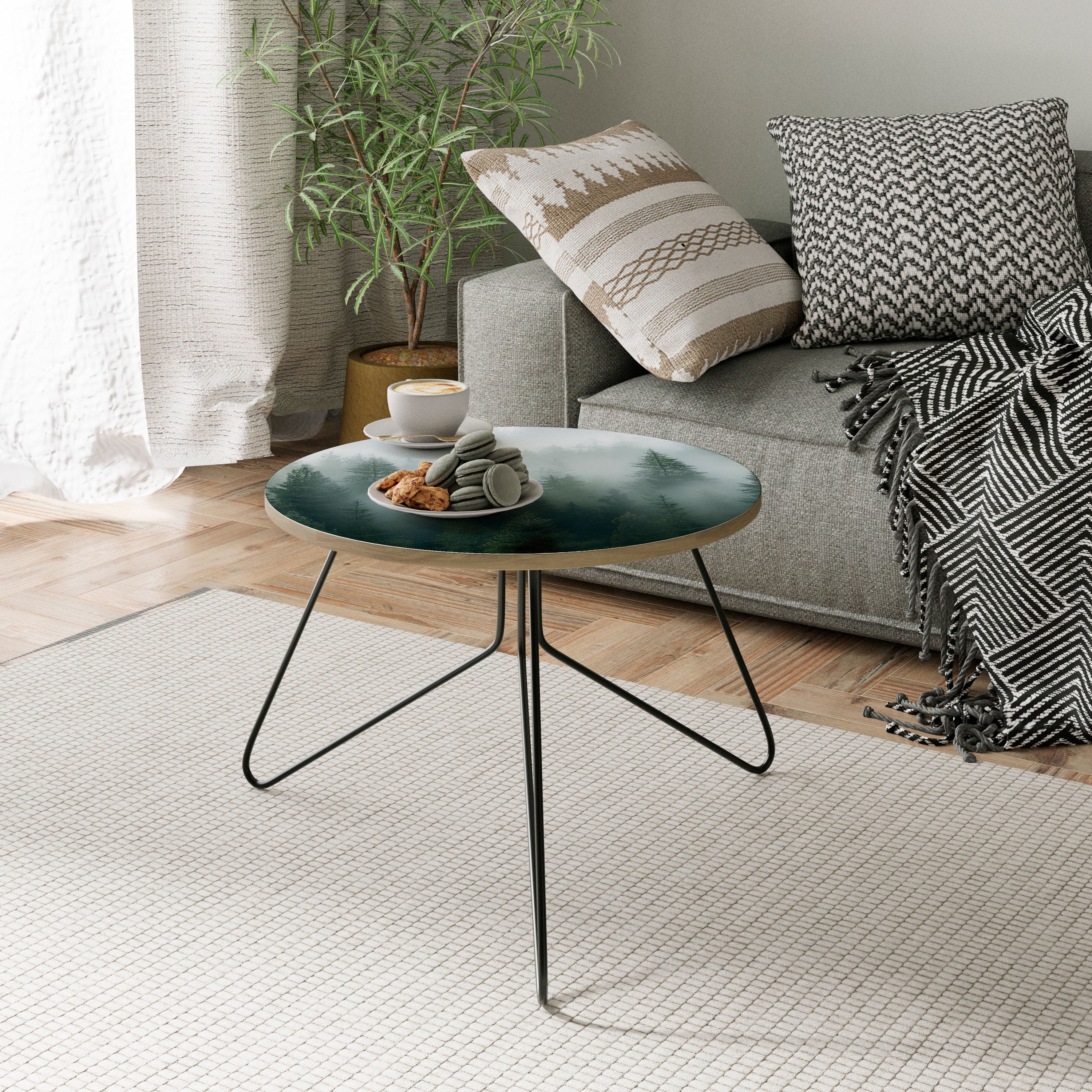 FOGGY CREST Mesa de Centro 60