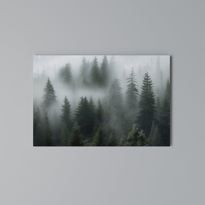 FOGGY CREST Horizontal Canvas Print