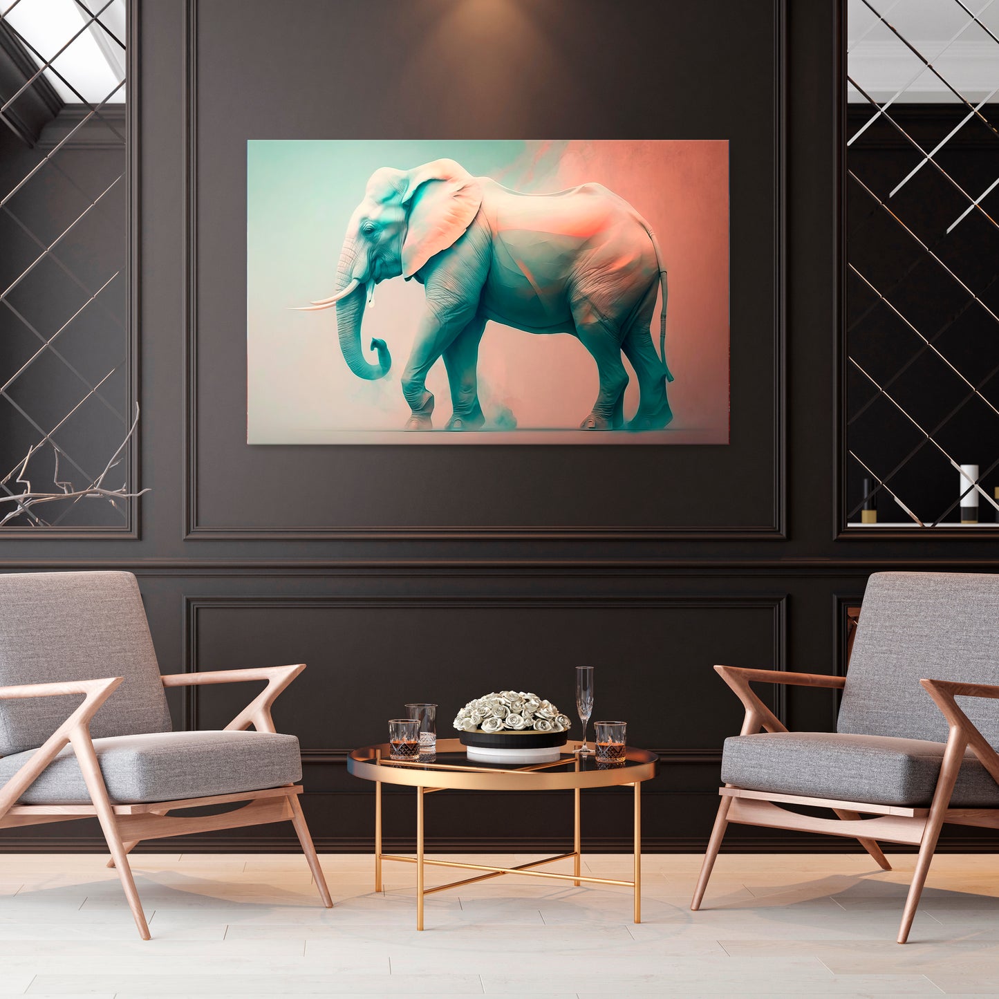 HOLO GIANT Horizontal Canvas Print