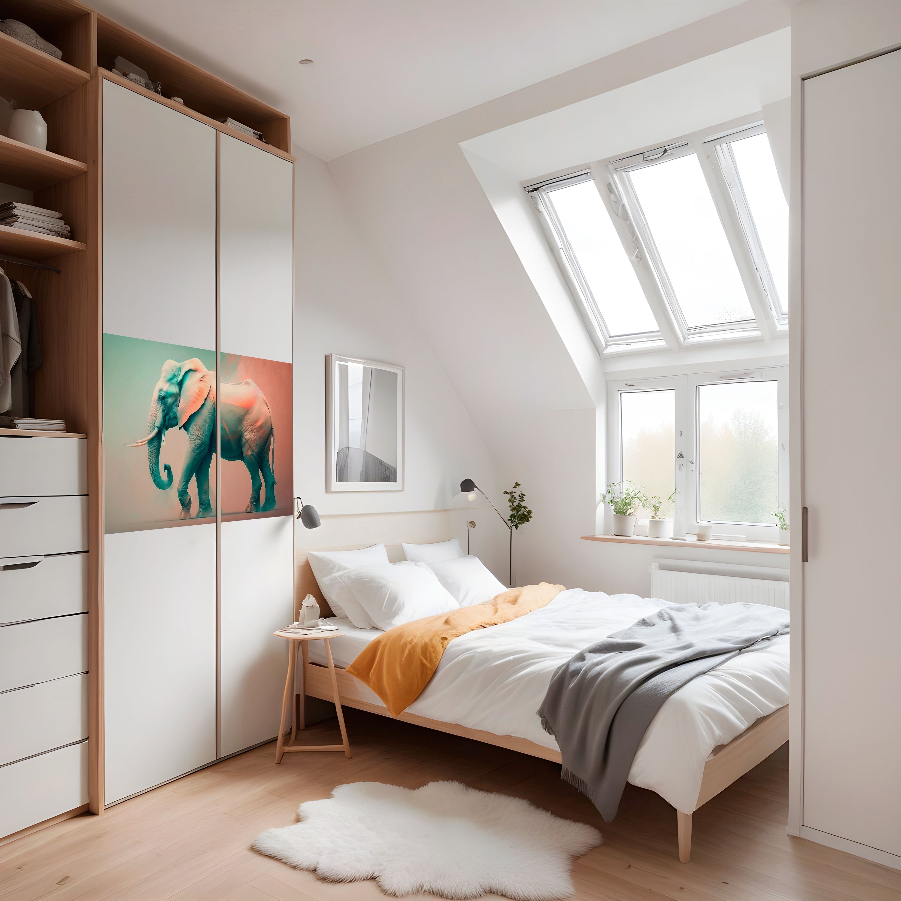 HOLO GIANT Peel and Stick Horizontal Poster