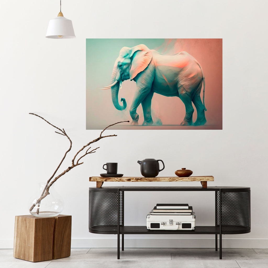 HOLO GIANT Peel and Stick Horizontal Poster