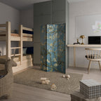 ALMOND BLOSSOM Biombo Decorativo de 3 Painéis