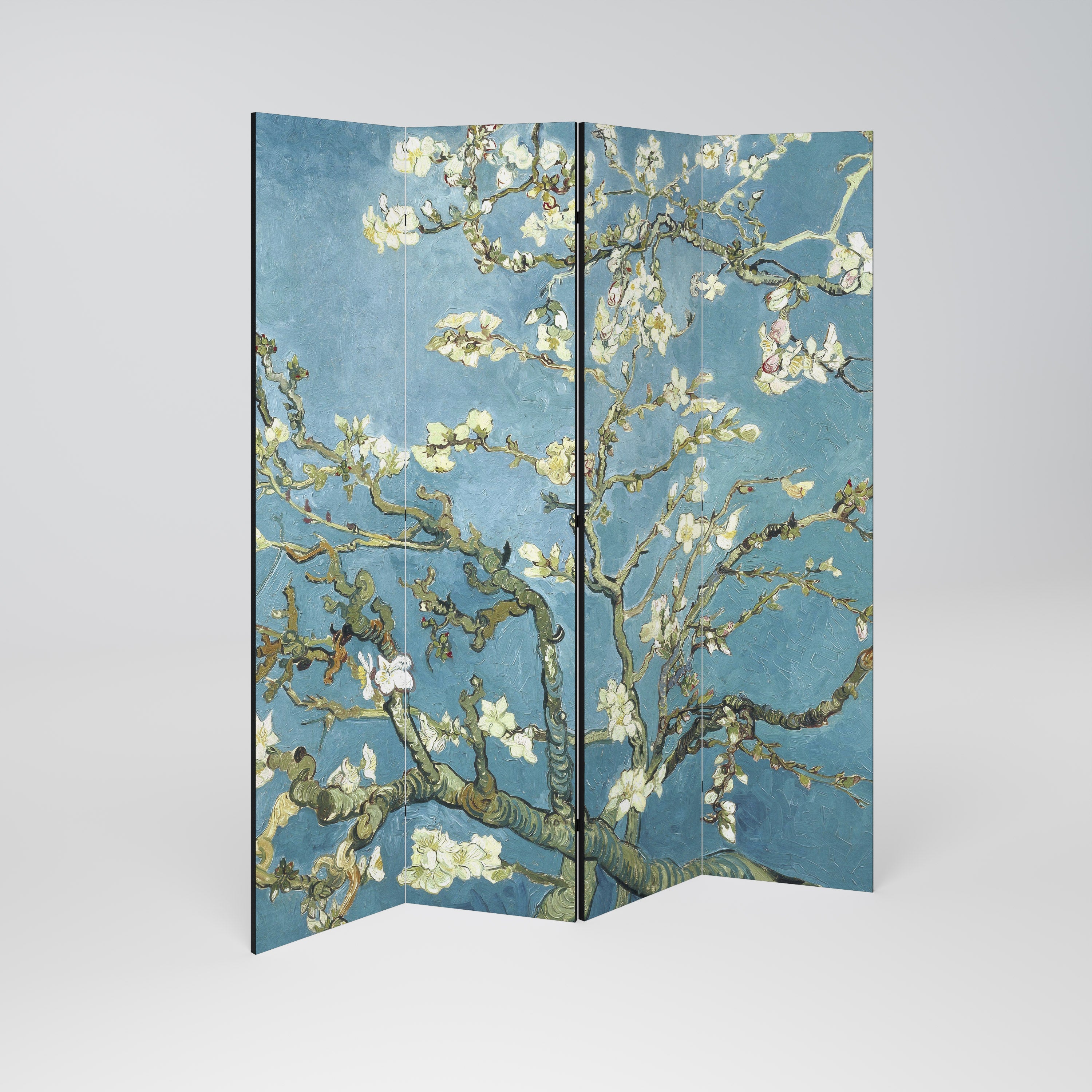 ALMOND BLOSSOM Biombo Decorativo de 4 Painéis