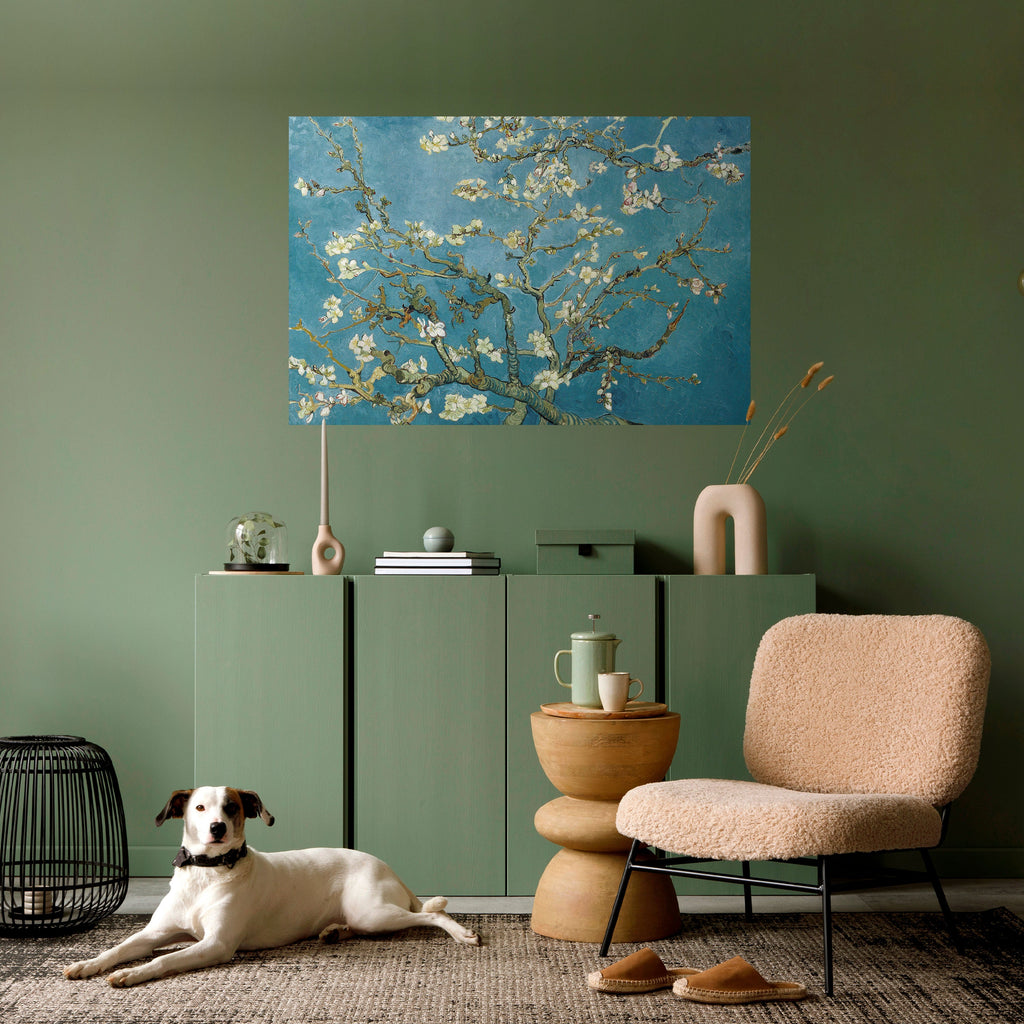 ALMOND BLOSSOM Peel and Stick Horizontal Poster