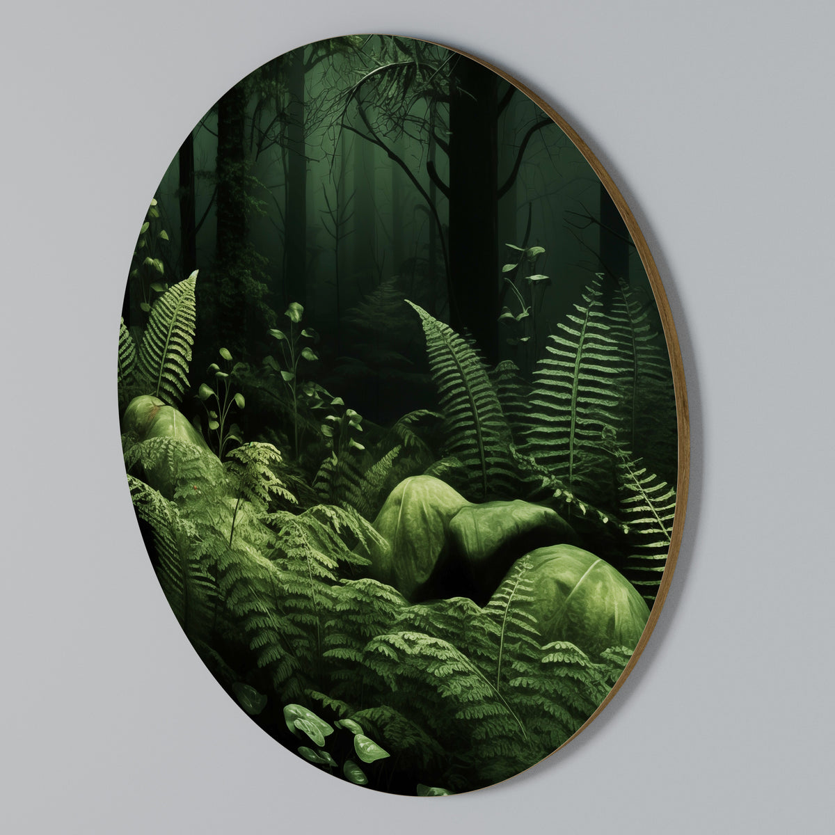 FOREST OF DREAMS Arte de Parede Redonda