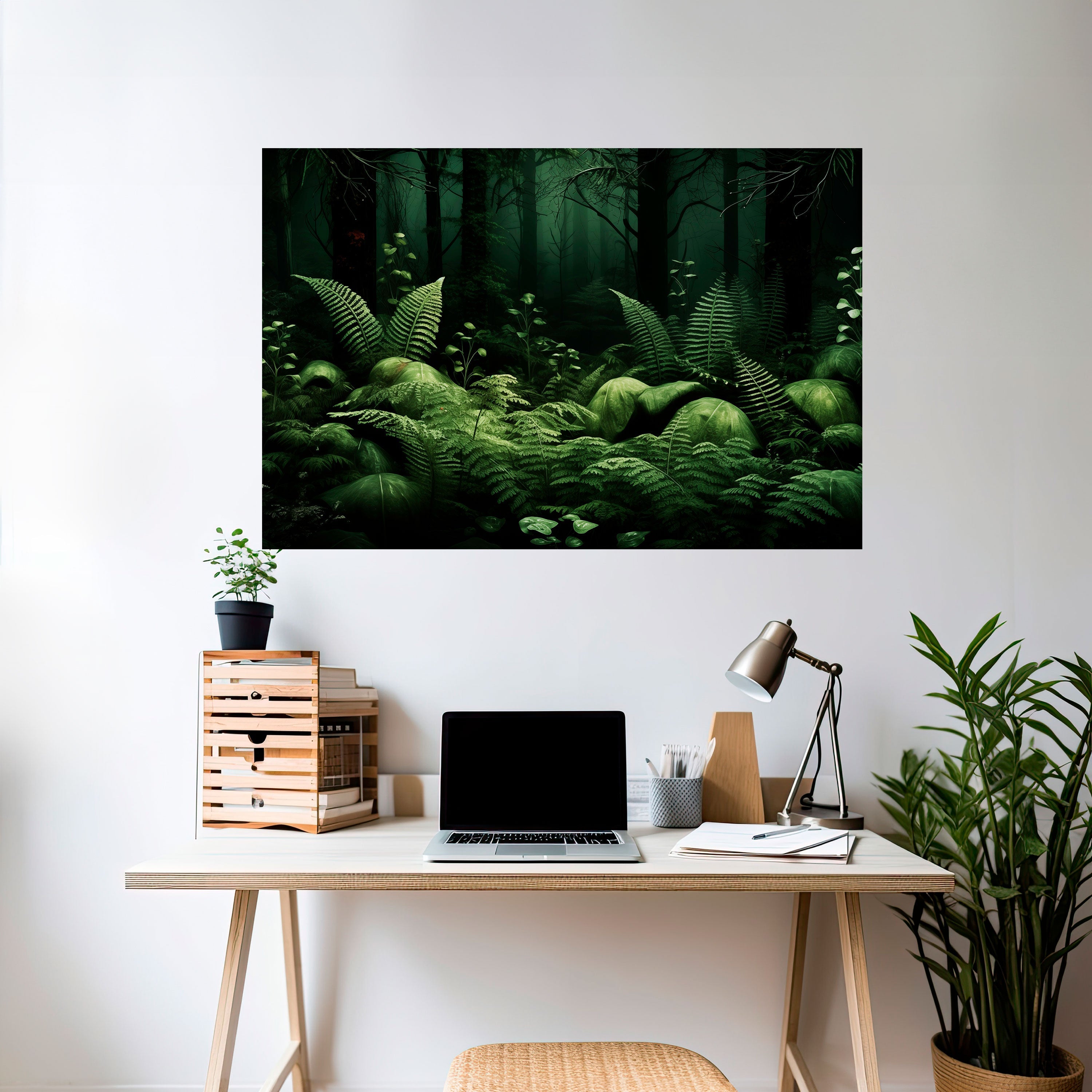 FOREST OF DREAMS Peel and Stick Horizontal Poster