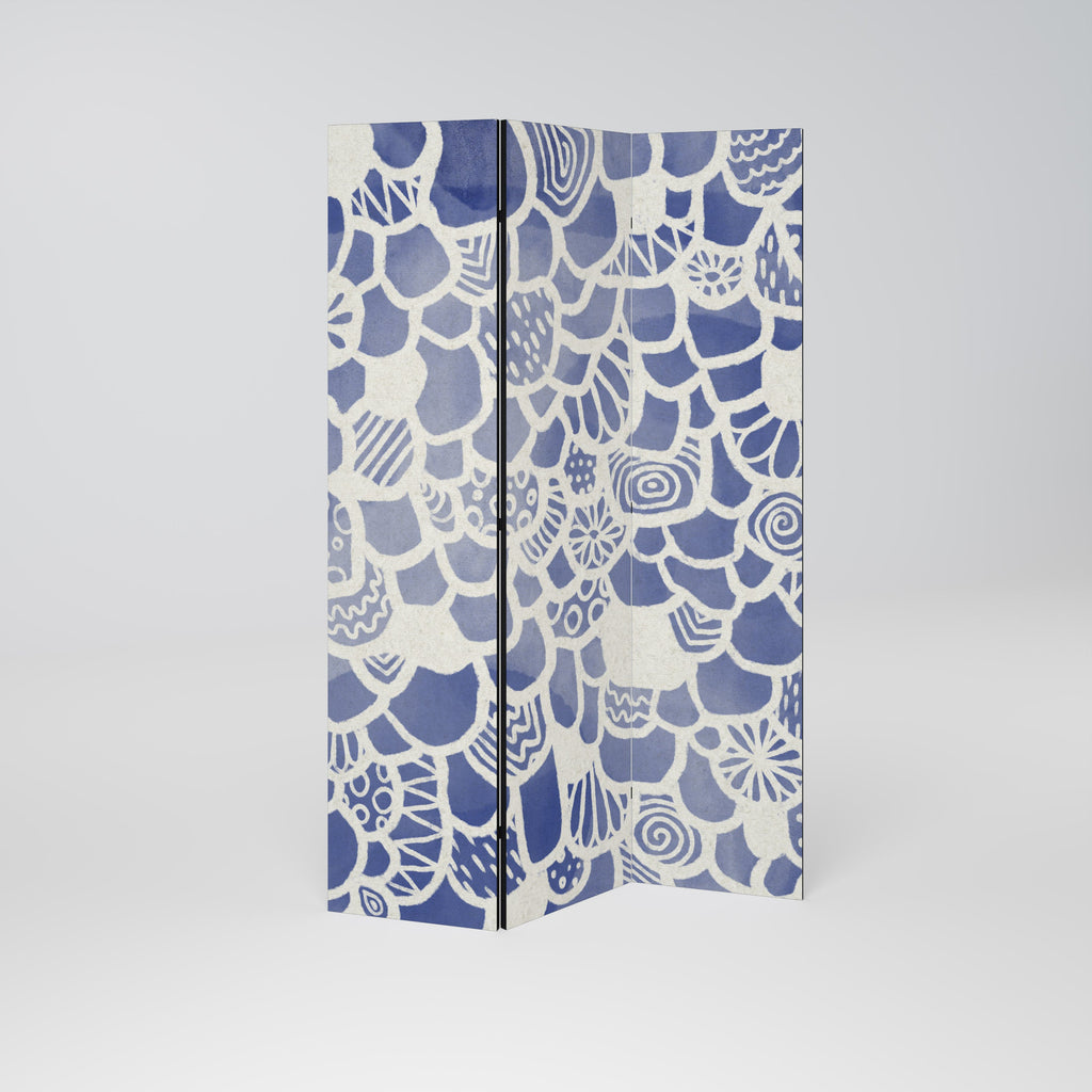 SAPHIRE TESSERA Decorative 3-Panel Room Divider