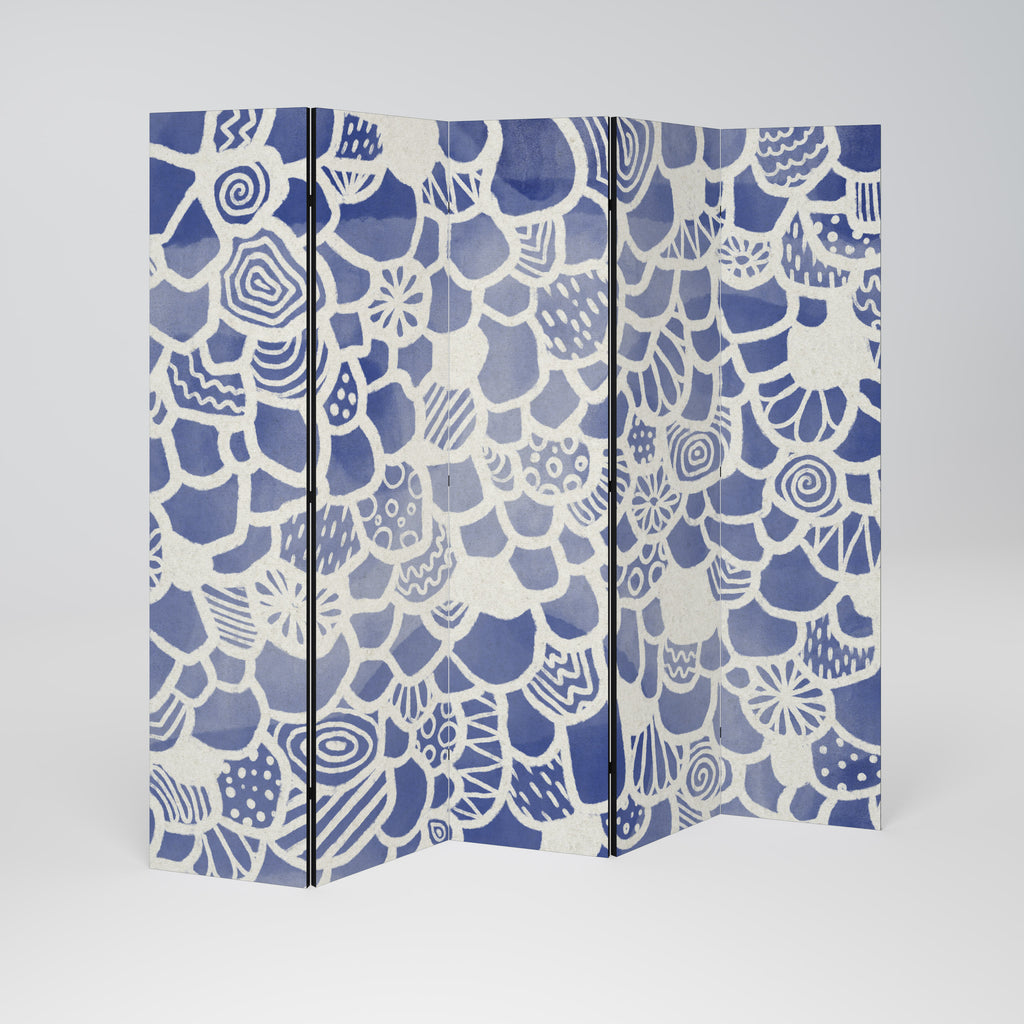 SAPHIRE TESSERA Biombo de 5 Painéis