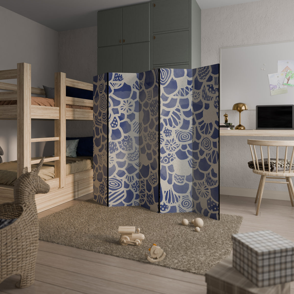 SAPHIRE TESSERA 5-Panel Room Divider