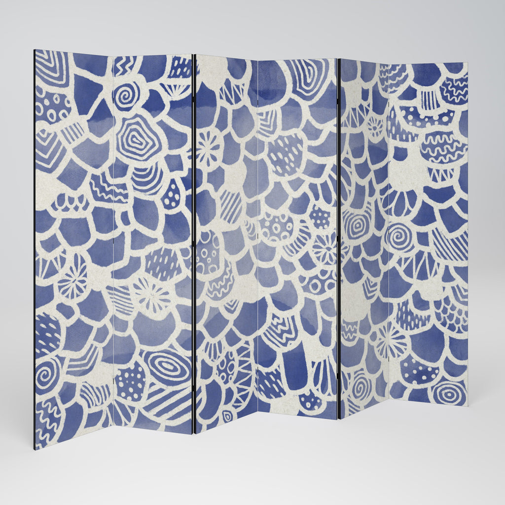 SAPHIRE TESSERA Decorative 6-Panel Room Divider