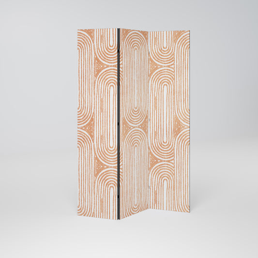 GEOMETRIC GLEAM 3-Panel Room Divider