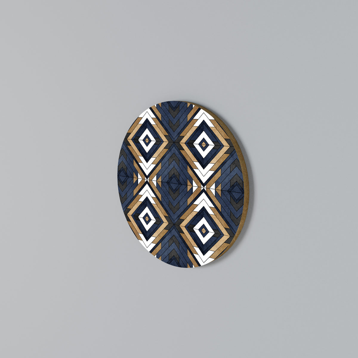 ARTFUL GEOMETRY Round Wall Art