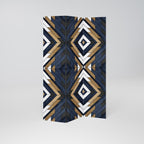 ARTFUL GEOMETRY Biombo Decorativo de 3 Painéis