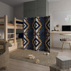 ARTFUL GEOMETRY Biombo de 4 Painéis