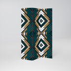 ARTISTIC GEOMETRY Biombo Decorativo de 3 Painéis