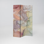 GOLDEN DREAMSCAPE RHYTHM Biombo Decorativo de 3 Painéis