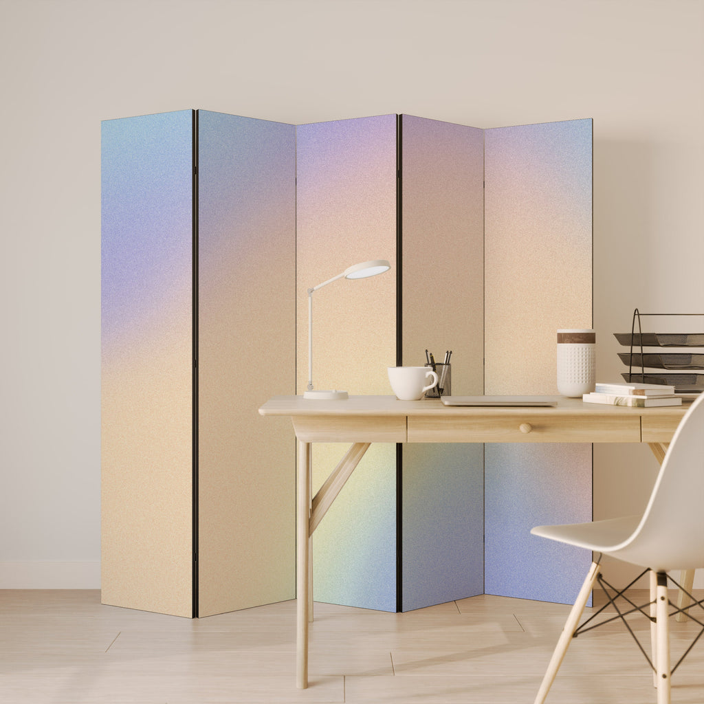 MIRACLE MELODIES Biombo Decorativo de 5 Painéis