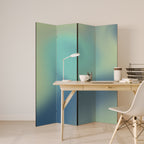 ETHEREAL SHADES UNVEILED Biombo Decorativo de 4 Painéis