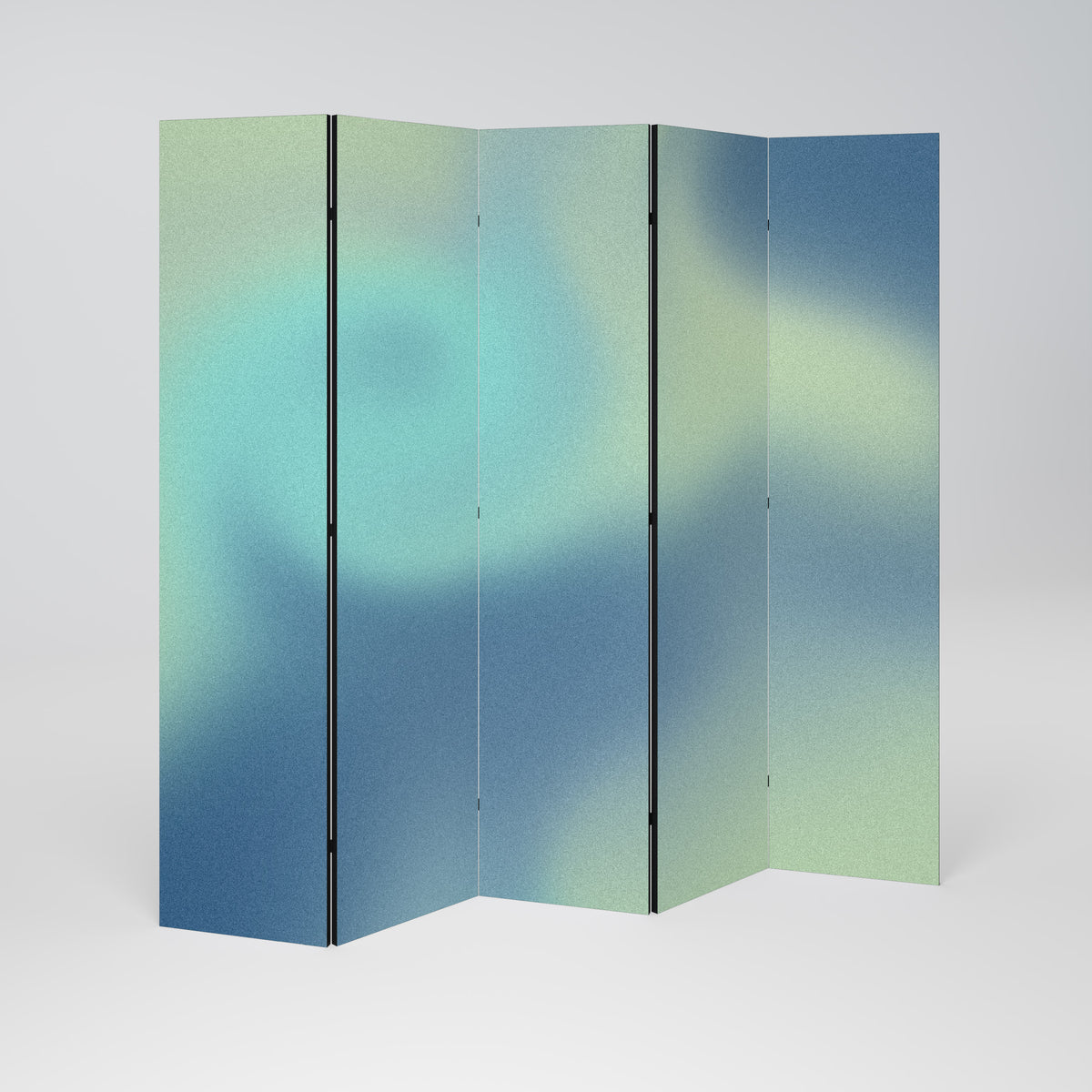 ETHEREAL SHADES UNVEILED Biombo de 5 Painéis