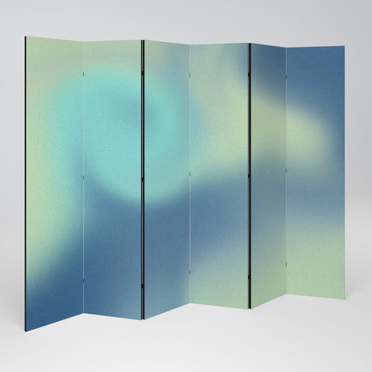 ETHEREAL SHADES UNVEILED Biombo de 6 Painéis