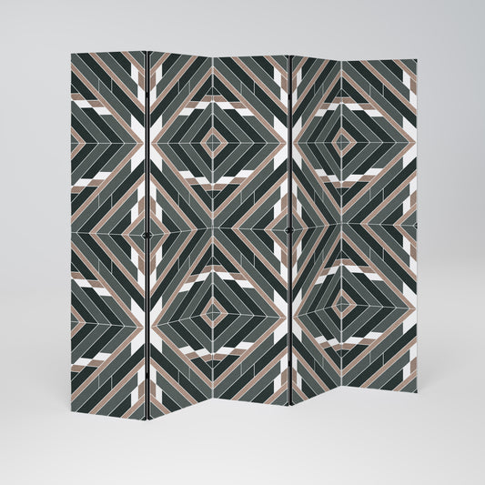 DIMENSION DELIGHTS 5-Panel Room Divider