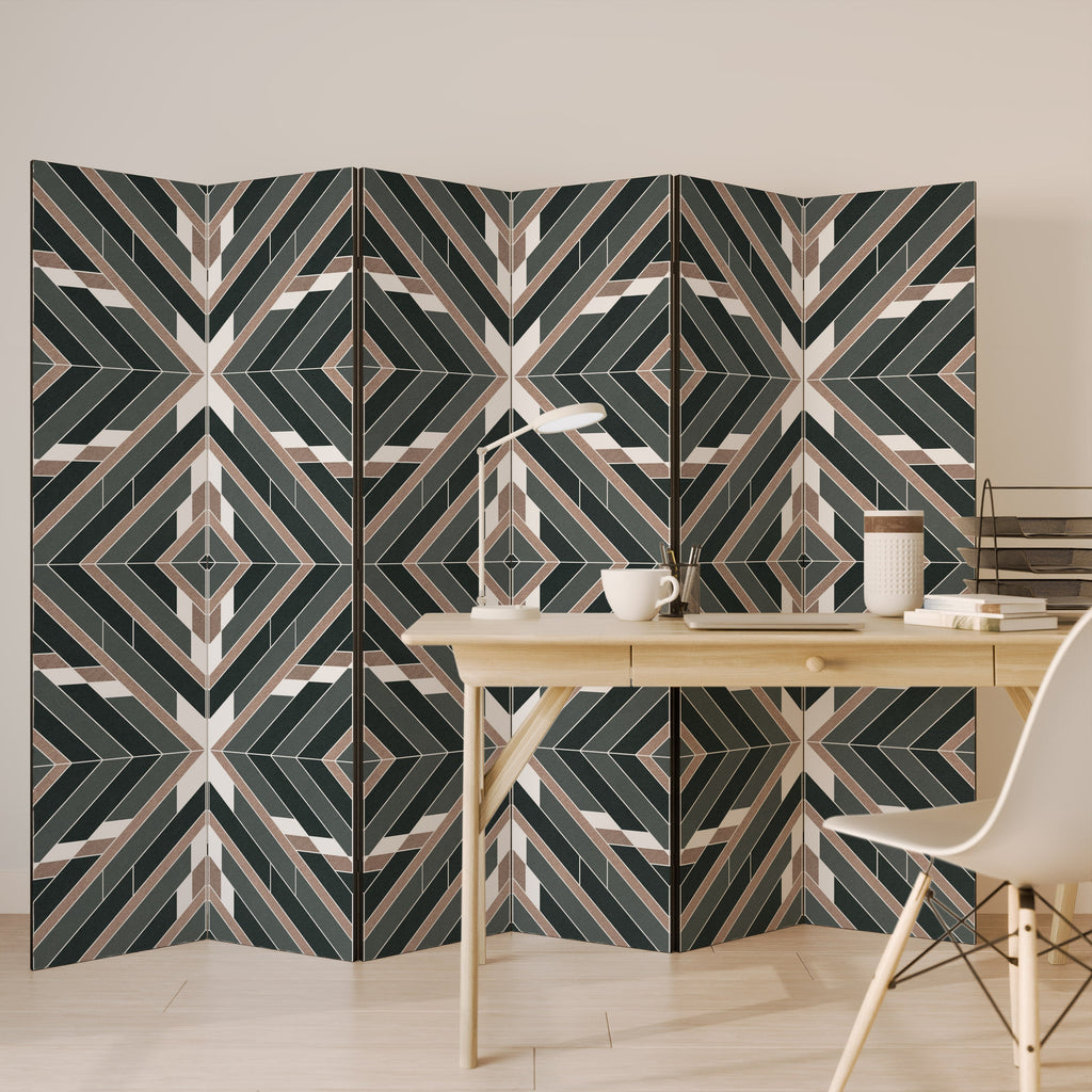 DIMENSION DELIGHTS Biombo Decorativo de 6 Painéis